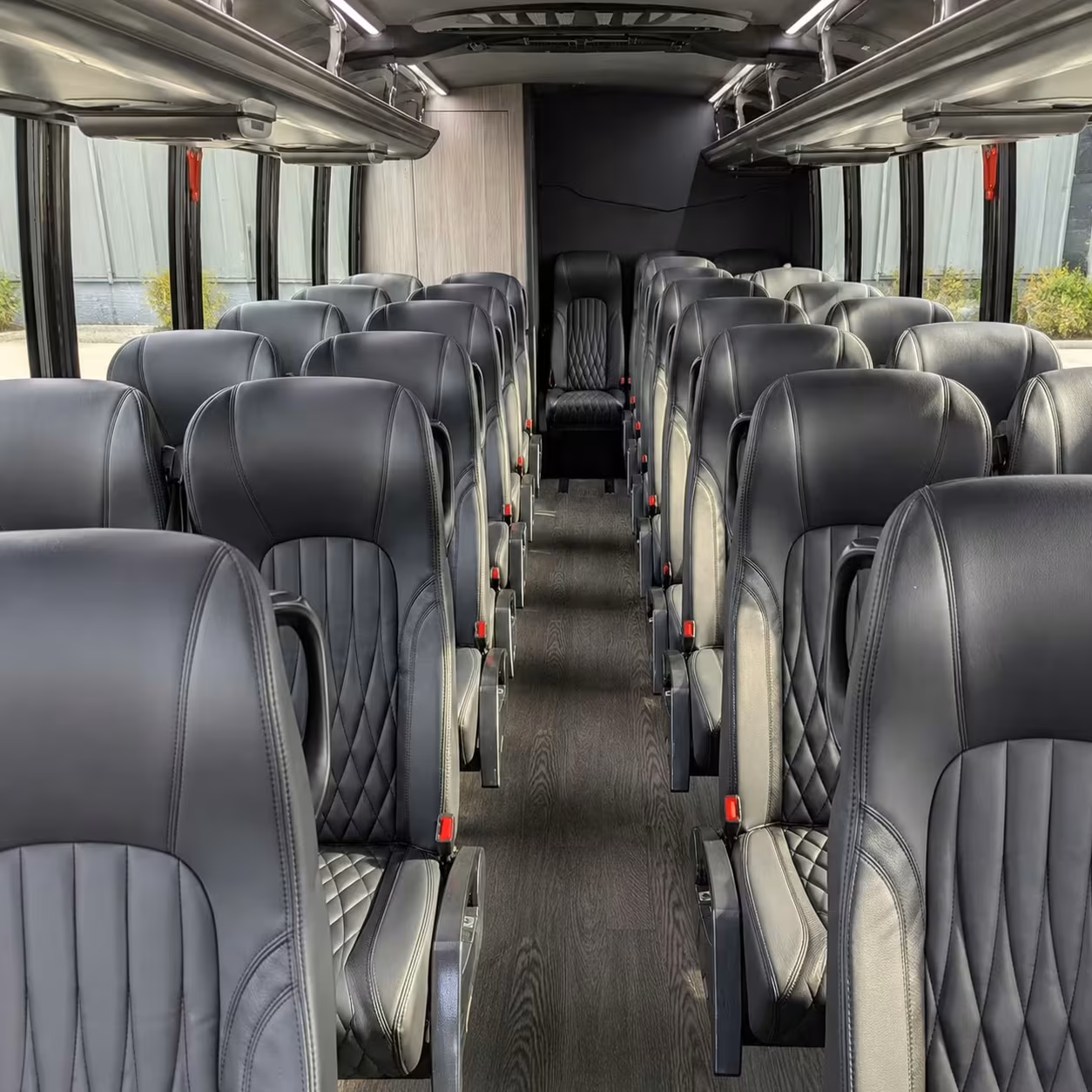 30 passenger minibus interior