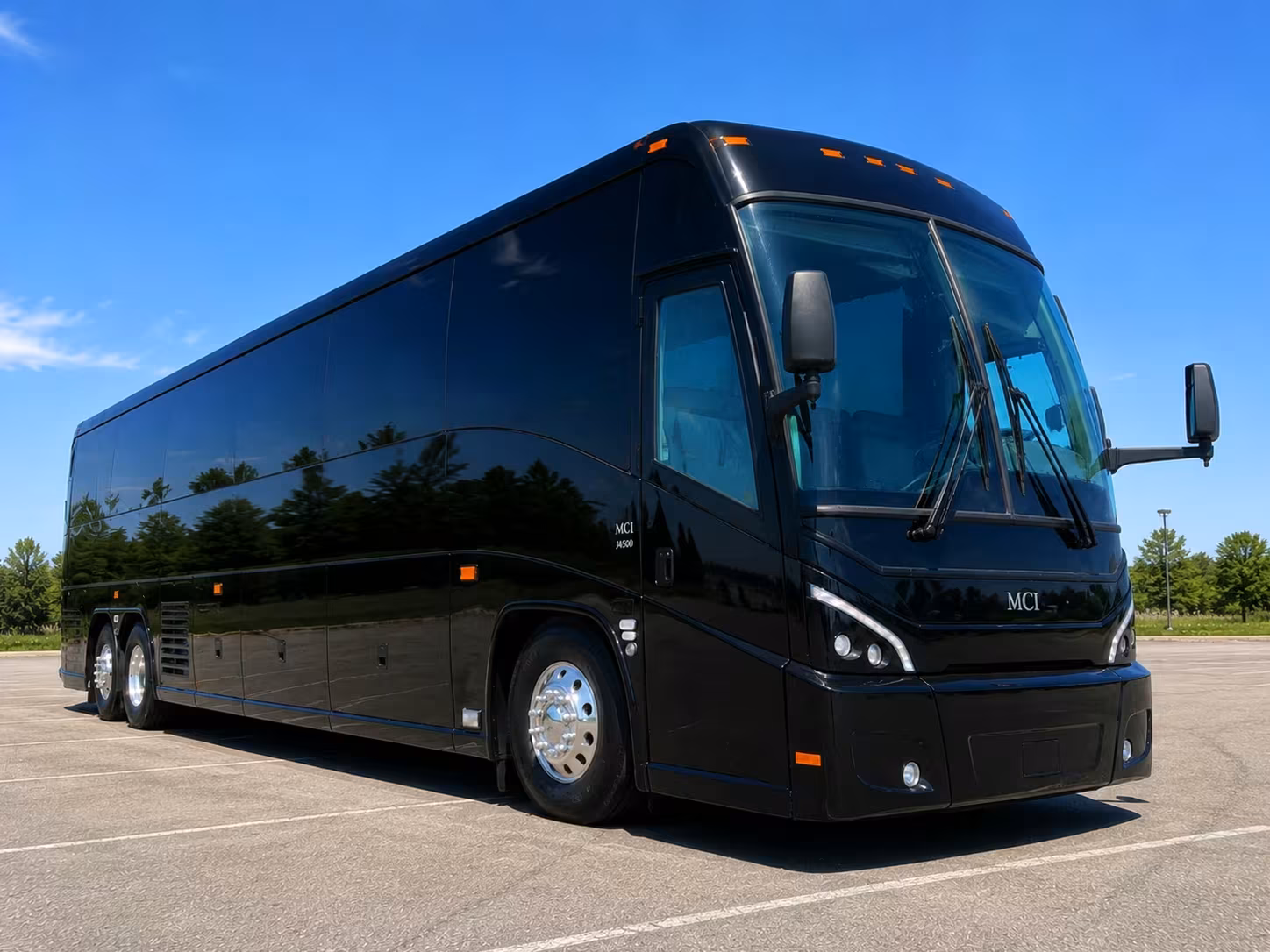 kissimmee charter bus rentals for corporate airport transfers