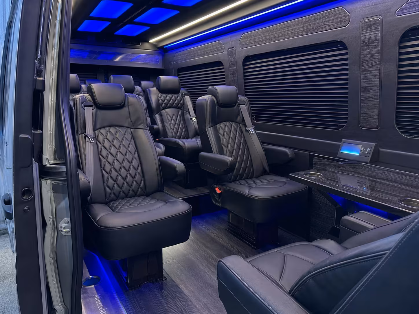 sprinter van transportation for groups and events across kissimmee